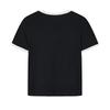Fila Original Slim Fit Round Neck Pullover Short Sleeve T-Shirt Women Tops F11W629110F-BK