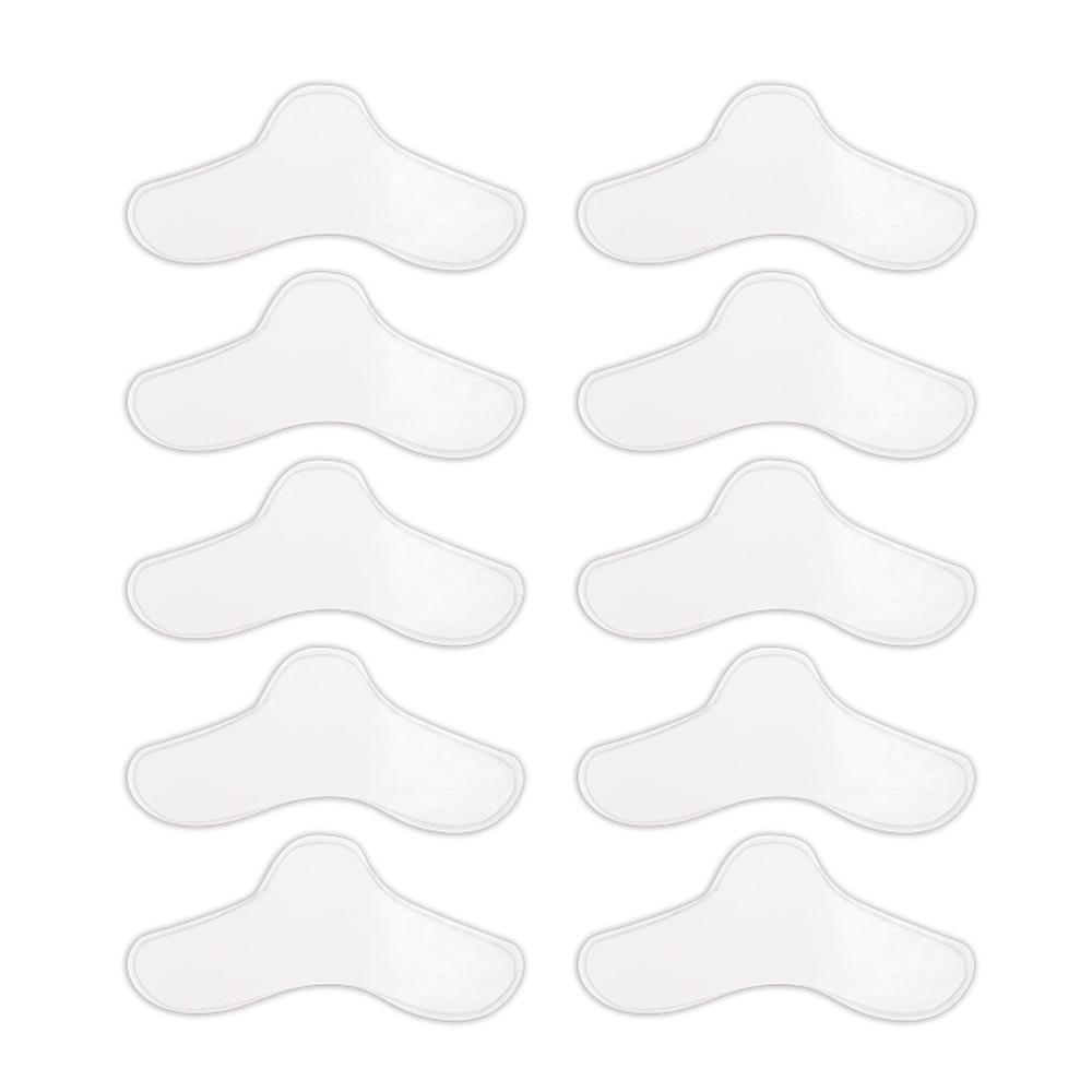 

10pcs Transparent Nasal Pads For CPAP Mask Nose Pads Sleep Apnea Mask Comfort Pad Can Be Trimmed To Size Cushions For Most Masks