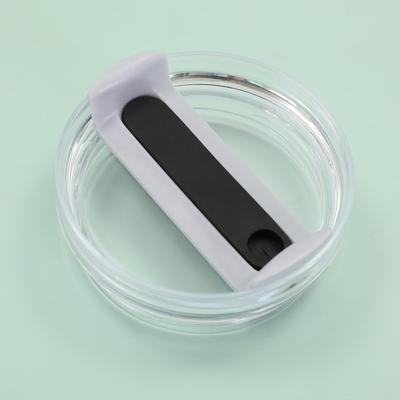 Yousheng 40 oz Tumbler Flip Straw Lock Spilltät Stänksäker Läckagesäkert Mugg-lock Återanvändbart Skydd BPA-fritt Diskmaskinssäkert Universellt Mugg-lock