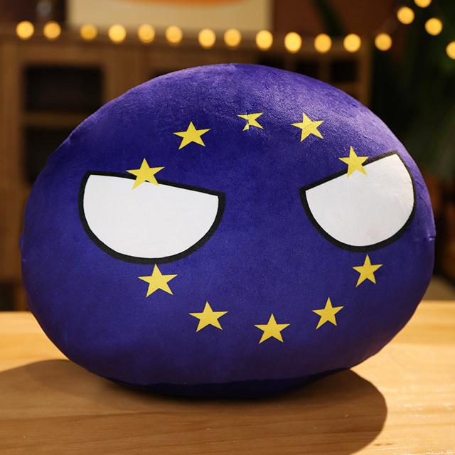 Hot  10/30/50cm Polandball Country Ball Toy Plush Pendant Plush Doll Countryball Ussr Usa France Russia Uk Japan Germany  Italy