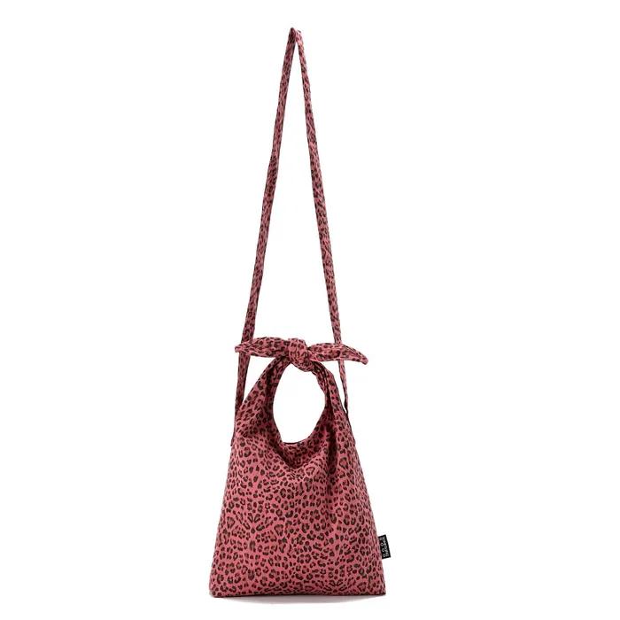 Leopard Tie Eco Bag Mini-Cross