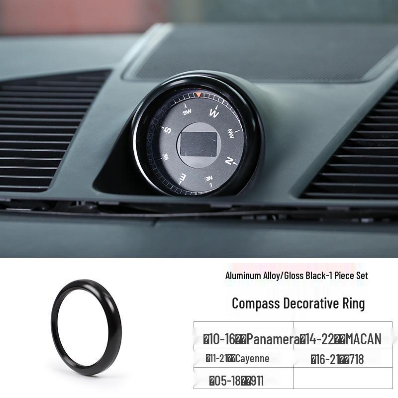 Porsche Cayenne, Macan, Panamera, 911, 718 Комплект для модификации декоративных колец компаса и секундомера