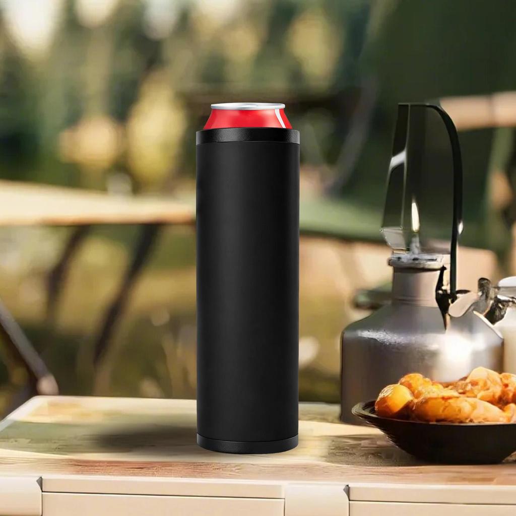 Insulated Can Holder Reusable Double Layered Universal Home Supplies Can Cooler Sleeve for Home Kitchen Dining Beer Coffee