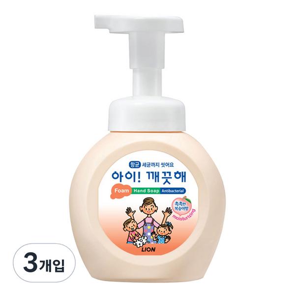 

I am clean, hand wash moisture peach, 250ml, 3 pieces korean cosmetics