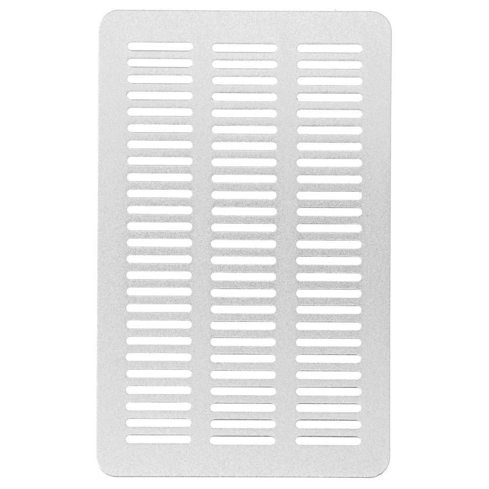 Stainless Steel Nail Dust Collector Filter Vent Cover Air Grille  Bathroom Ventilation