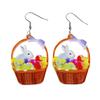 Ear Pendants Attractive Cartoon Lightweight Dangle Earrings Acrylic Easter Bunny Pet Earrings Women Earrings Jewelry Accessory