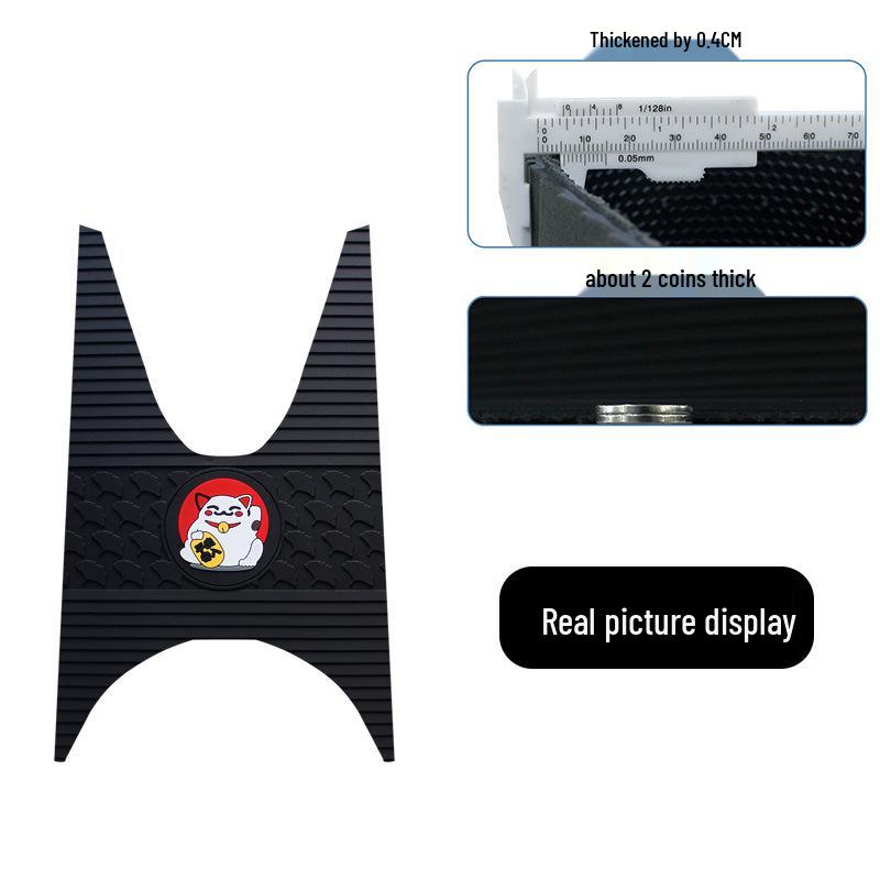 Honda NS125U Waterproof Rubber Foot Pad - Sun & Dirt-Resistant Motorcycle Pedal Accessory