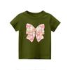 Toddler Girl Boy T-Shirts Kids Top Boys And Girls Printed Short Sleeved T-shirt