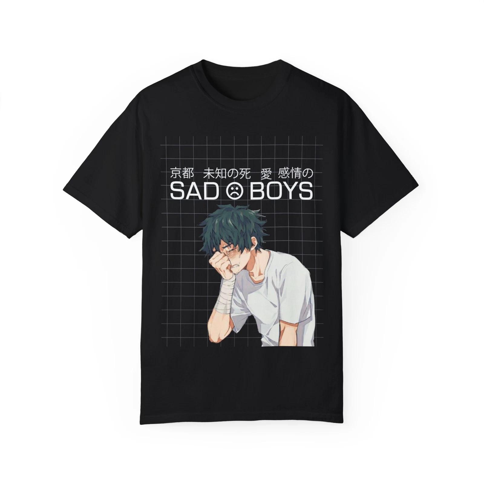 SAD BOYS | Emo Anime Manga Fan Shirt 2XL