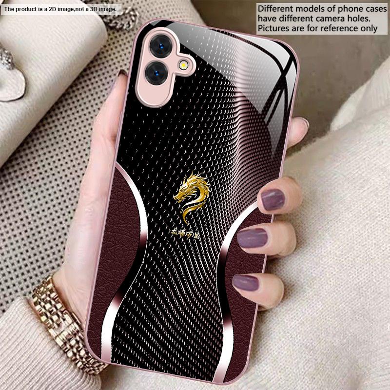 

The majestic dragon head For Samsung A01 02 03 Core 04 05 06 10 12 13 14 5G 15 16 M02 12 Note 8 9 10 20 glass Ultra phone case Galaxy A01