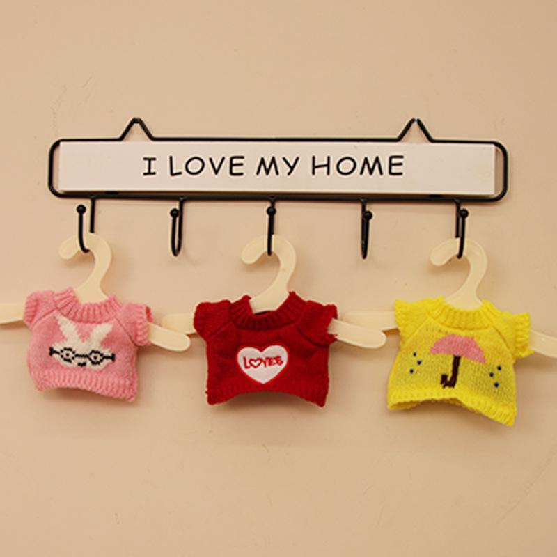 Plush Toy Sweater Small Doll Accessories Toys Doll Bag Hanging Accessories Pet Doll Clothes Accessories