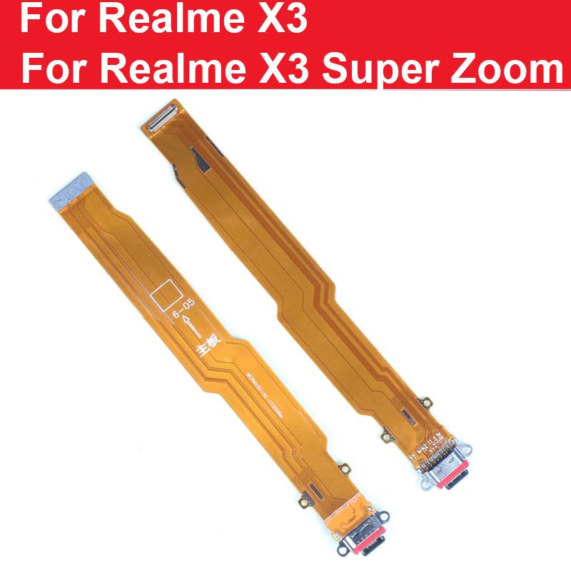 USB Charging USB Charger Dock Connector Flex Cable For Realme 1 5 Q X X2 X50 X7 XT 730G Pro 5G X3 Super Zoom