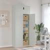 VidaXL Light Grey Filing Cabinet 90x40x220 Cm Steel 3188320