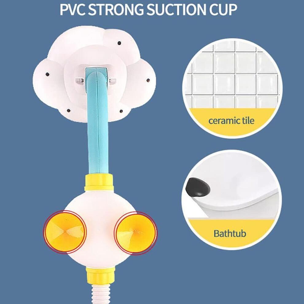 Jouet de douche à pompe à eau automatique, en plastique durable sans BPA pour le bain de bébé, moteur magnétique assurant un fonctionnement