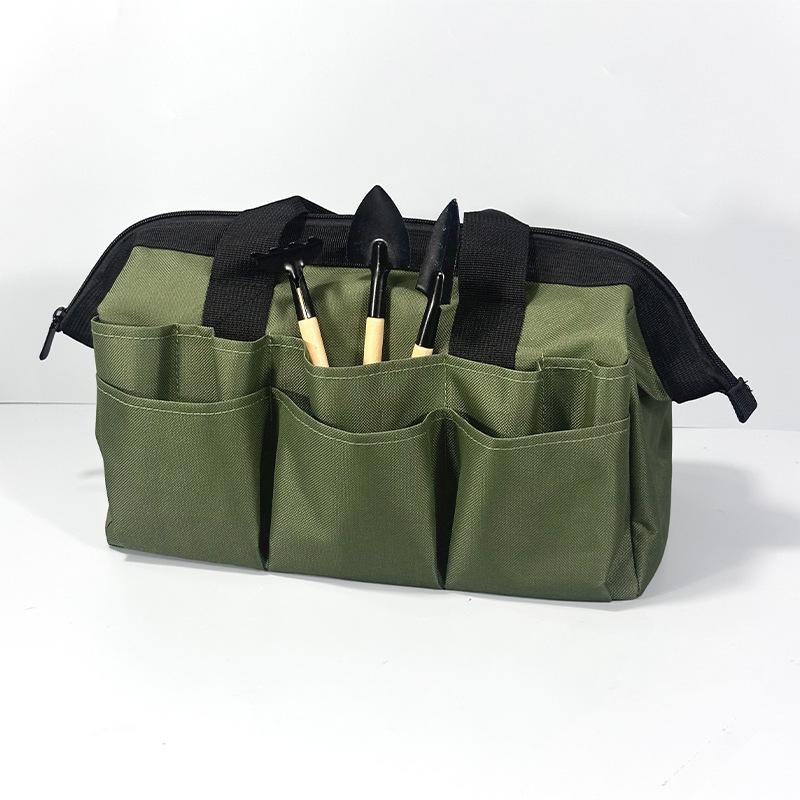 Borsa da Giardino Penggong Resistente all'Usura con Tasche Multiple - Borsa Portatile di Grande Capacità e Resistente ai Graffi