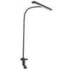 Clamp Desk Lamp Eye Caring Dimmable 3 Color Temp Adjustable Gooseneck LED Table Light with USB