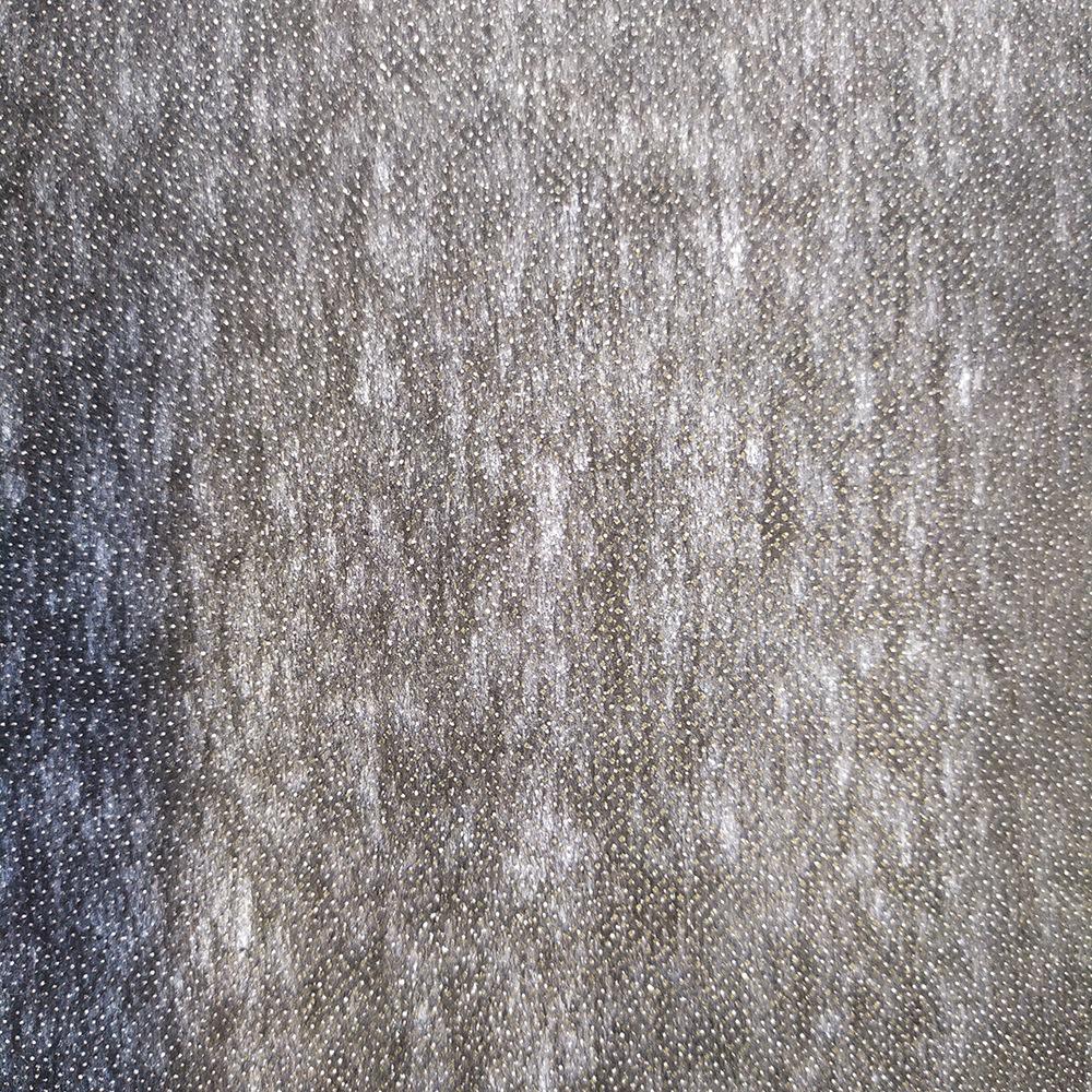 1/2M Non-Woven Fusible Interlining, Iron-On Adhesive Lining for Sewing, Single-Sided In White Black Grey for Patchwork