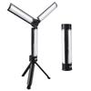 LED Work Light Rechargeable Tent Lantern with Tripod Camping Lantern 3 Brightness for Hiking Fishing Camping