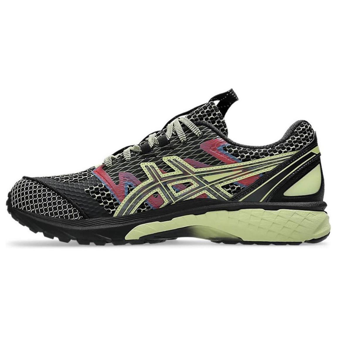 ASICS US4-S Gel-Terrain Black Neon Lime Men s 1203A394-001 EU 42