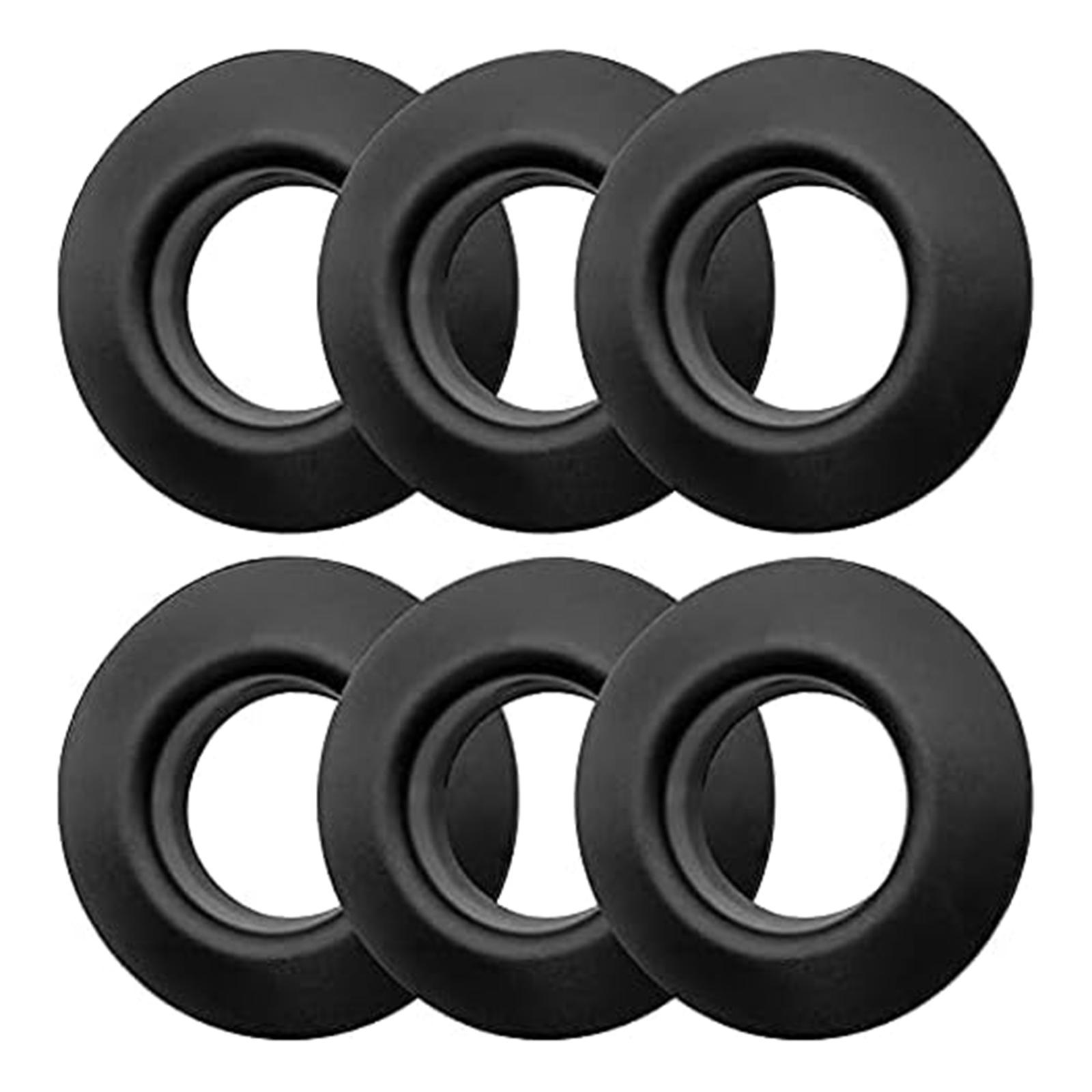 

6Pcs Rubber Kayak Guard Oar Drip Rings Kayak Paddles Drip Rings Replacement Splash Guards Rings Paddles Accessories 1