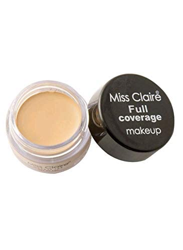 Miss Claire Cream Full Coverage Makeup Glow Acne Prone Concealer (Shade 07, Naturalbeige)