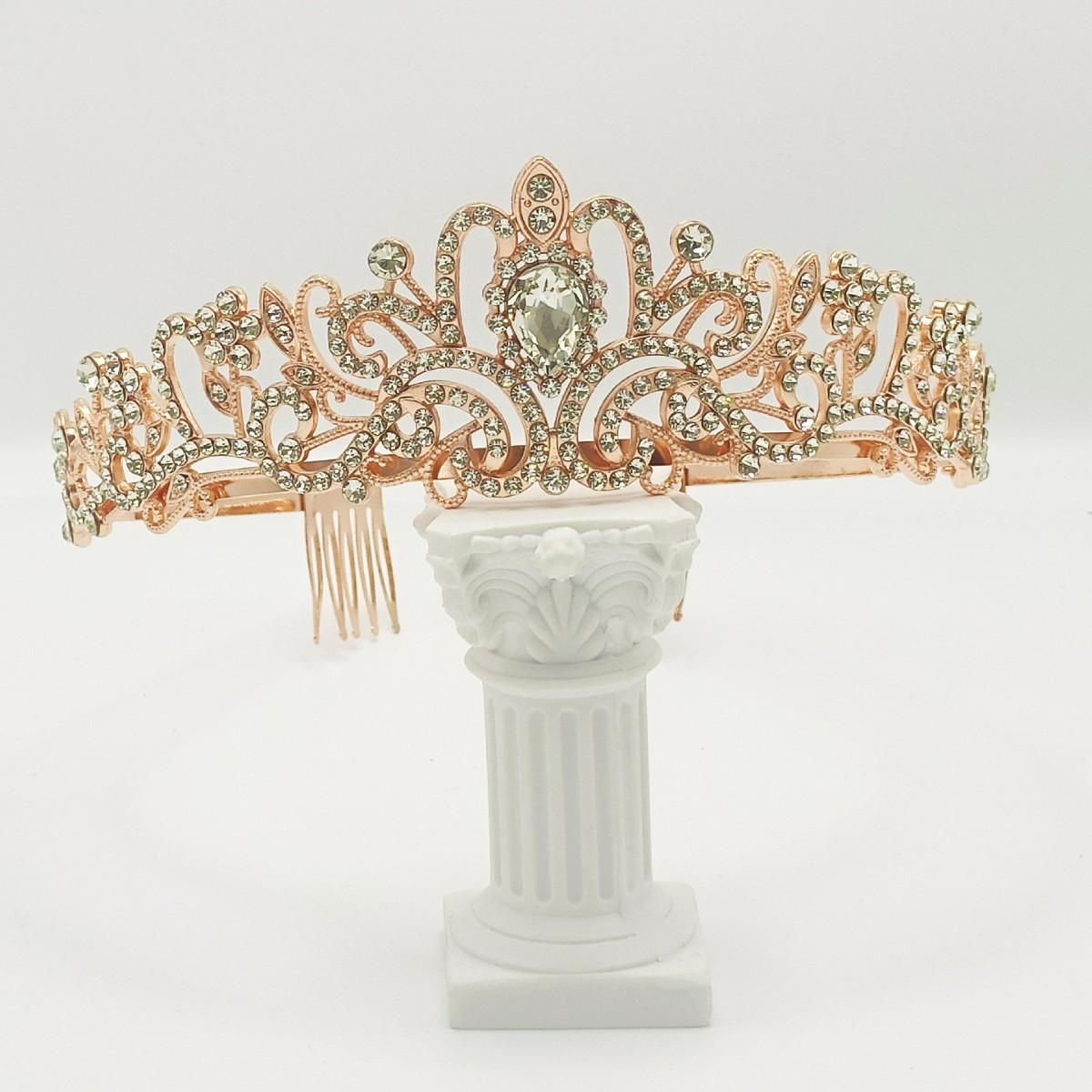 

Bride Alloy Crown Exotic Headwear Forest Style Hair Accessories Women s New Stage Party Crown