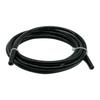 4M AN3 Motorcycle Braided Stainless Steel + PVC + Nylon Brake Line Hose Fluid Hydraulic Hose Dirt Bike Gas Oil Fuel Tube Pipe