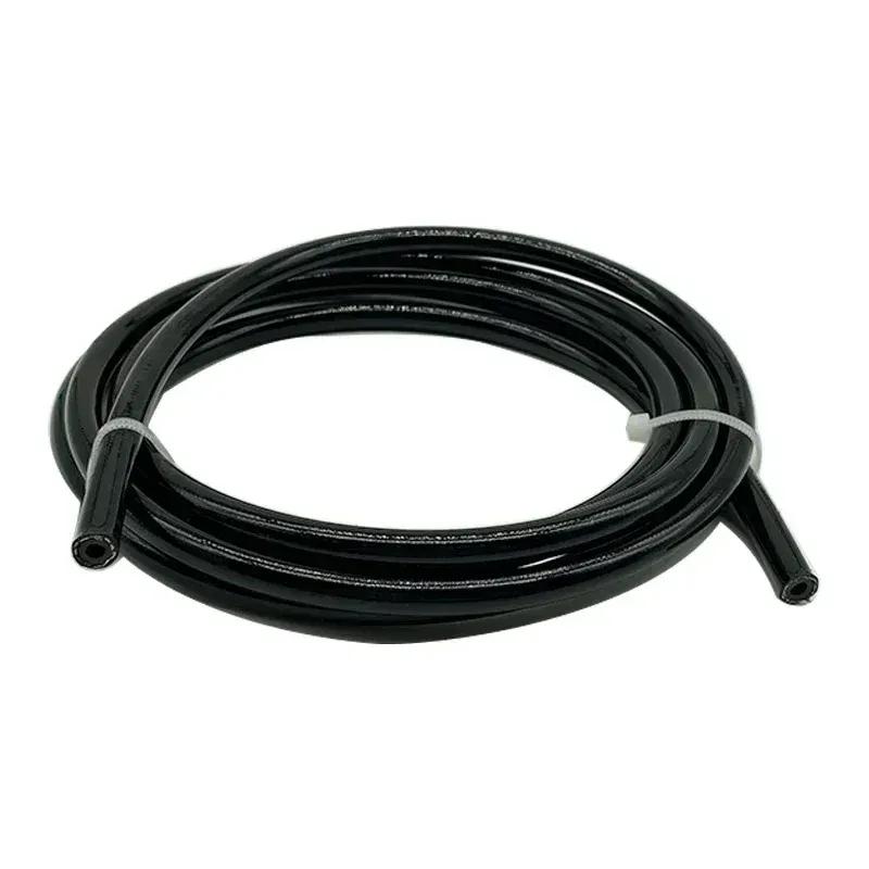 4M AN3 Motorcycle Braided Stainless Steel + PVC + Nylon Brake Line Hose Fluid Hydraulic Hose Dirt Bike Gas Oil Fuel Tube Pipe