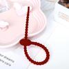 21.5cm Color Silicone Cable Ties: Versatile Organizing Tools for Cables, Jewelry, and Keychains