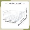 under Cabinet Shelf Basket Spice Holder Metal Sliding Add Extra Space Rack Storage for