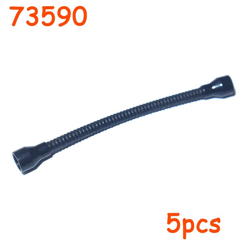 6L 8.5L Two Section Corrugated Hose With Knot Exhaust Pipe Technical Parts MOC Building Block 6211 71944 14682 73590