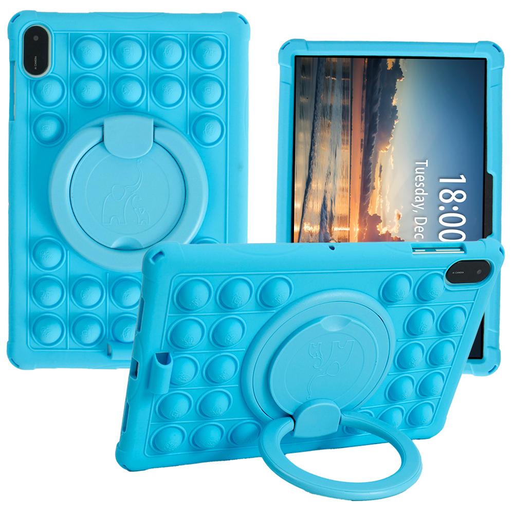 For Honor Pad X9/X8a Case Push Bubble Rotary Kickstand PC + Silicone Tablet Cover