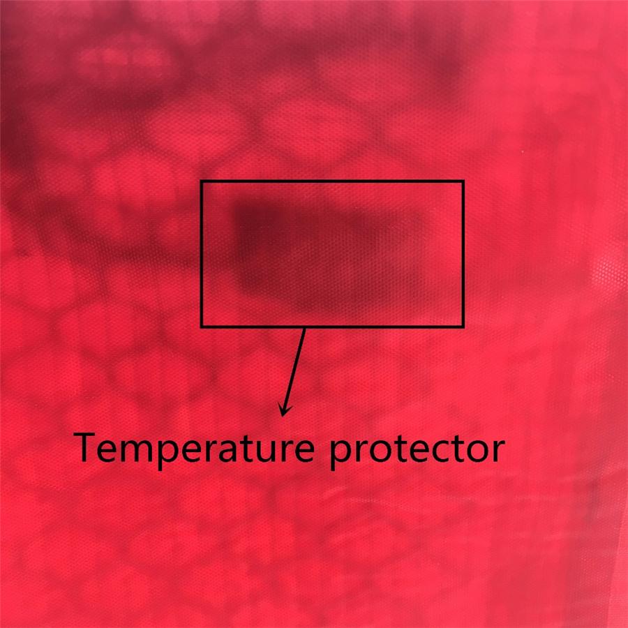 1 X Universal Waterproof Motorcycle ATV Seat Heated Cushion Carbon Fiber Pad 25W