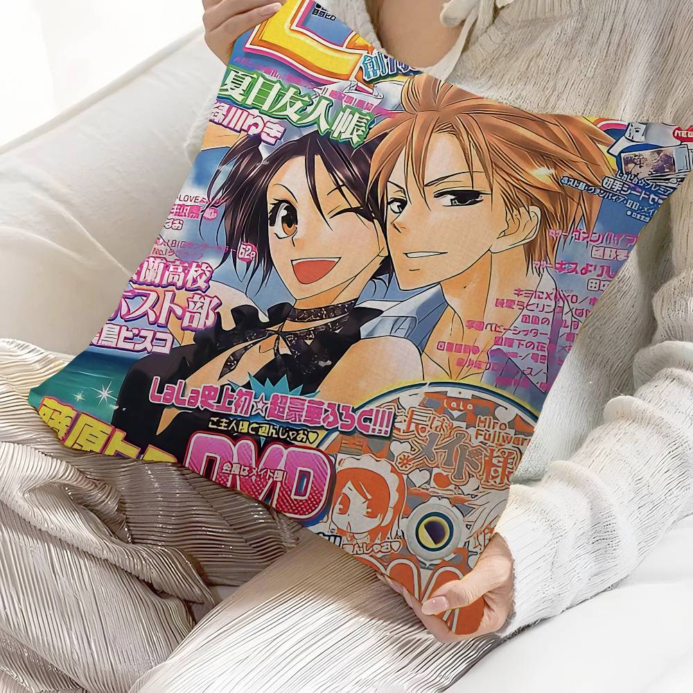Japanese Anime MMaid SSama Cushion Cover Pillowcase Upholstery Sofa Throw Pillow Home Decor Pillowcas