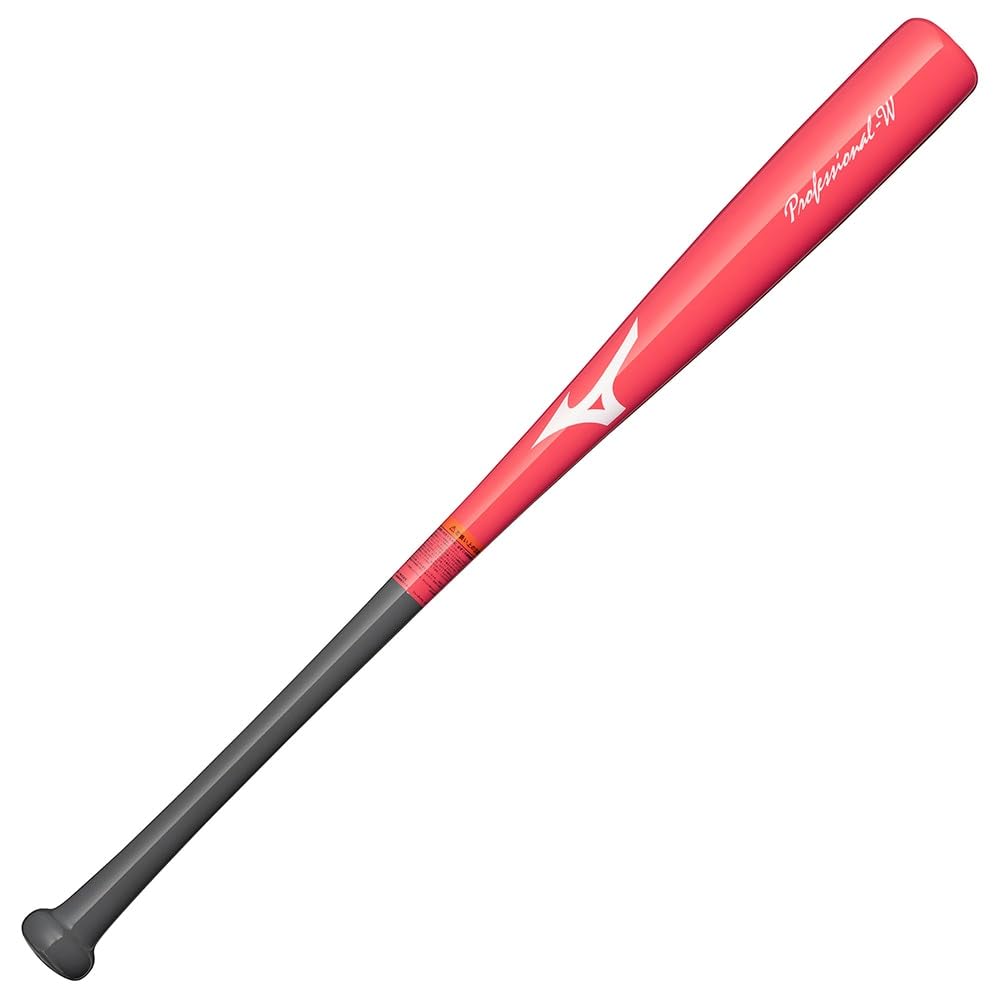 

MIZUNO Baseball Softball Youth Softball Wooden Batting Training Professional W 1CJWT254 Coral x Gray