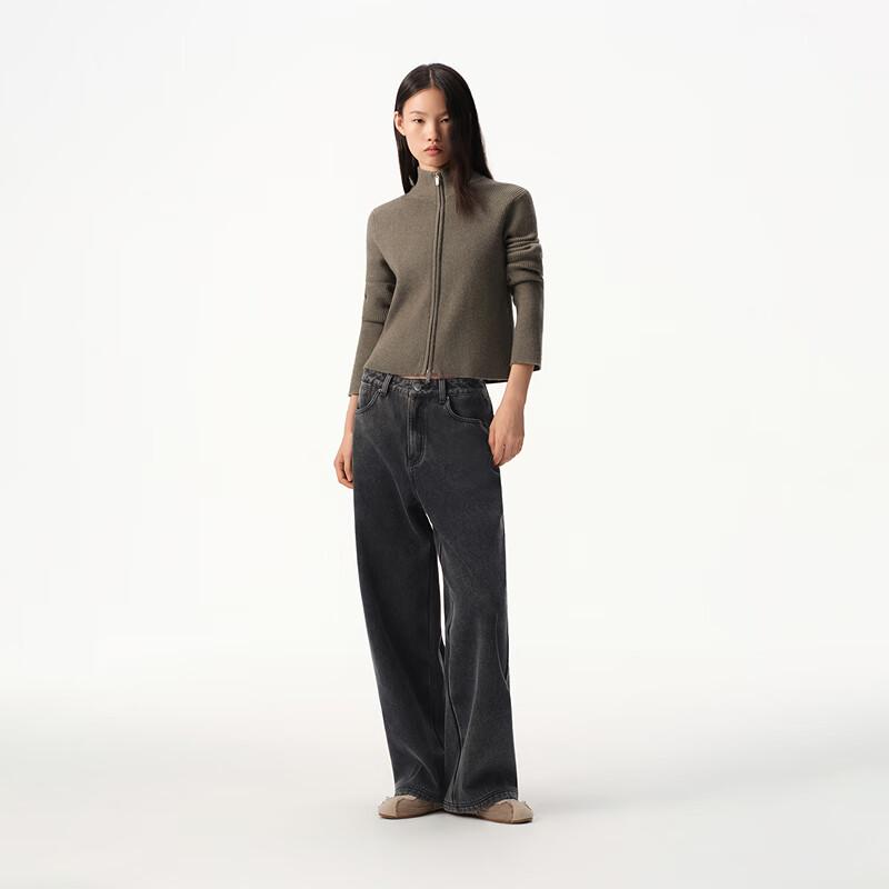 broadcast Women's Slim Straight Frost Gray Jeans