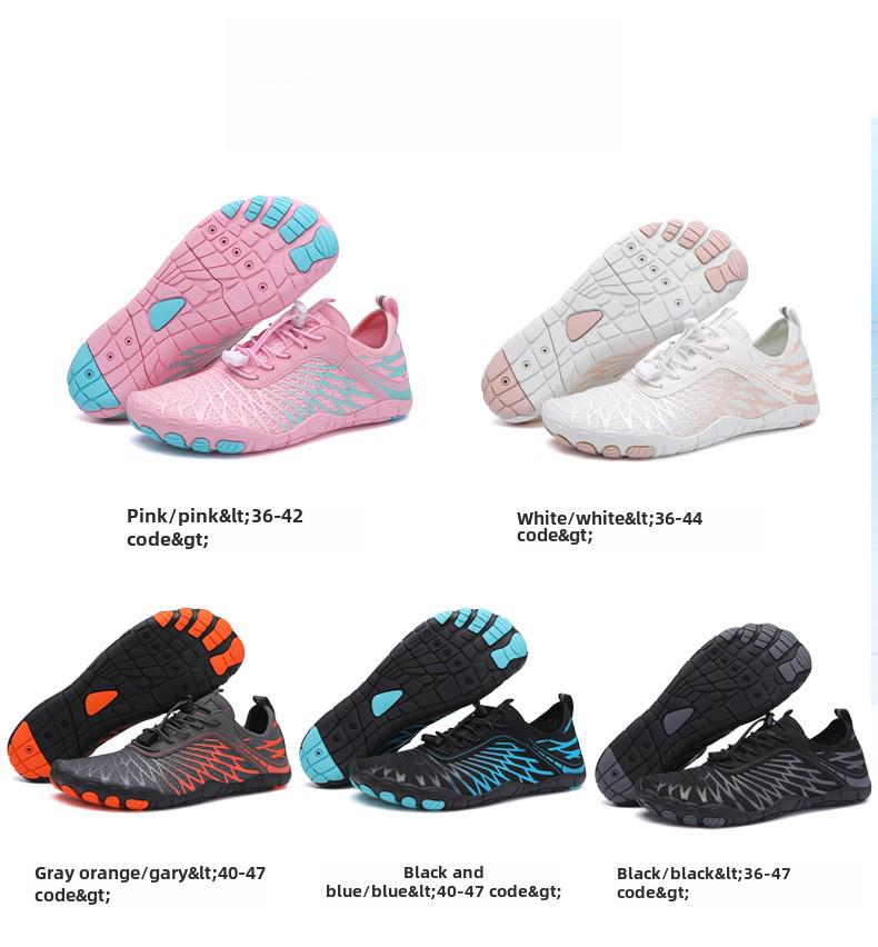 Unisex Quick-Dry Non-Slip Wading and Hiking Shoes for Outdoor Sports