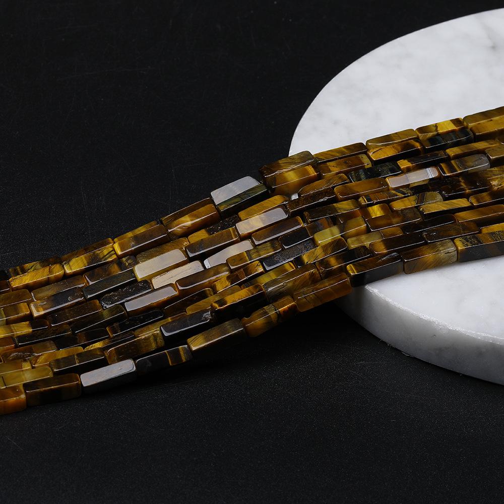 

Прямоугольные трубчатые бусины из натурального полудрагоценного камня для самостоятельного изготовления украшений, кубические бусины-аксессуары 4x13 мм. 4*13mm