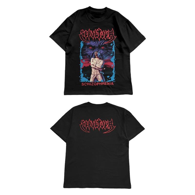 2025 Sepultura Metal Band Men's Summer Fashion Street Trend Short Sleeve 100%Cotton T-Shirt Comfortable Loose Men's Clothing Y2K