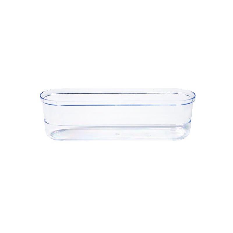 Jednorázové 160ml dlouhé oválné plastové dezertní kelímky (balení po 100 kusech)