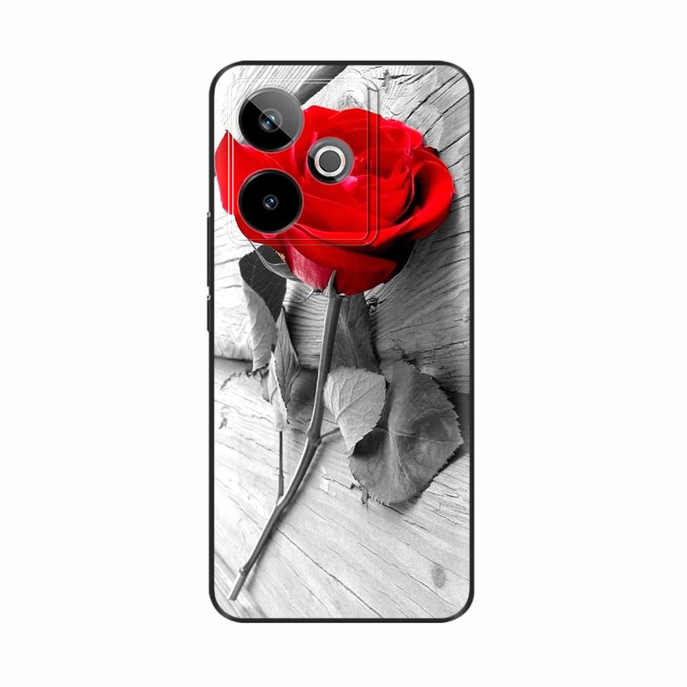 For Realme GT7 GT 7T Case RMX5061 Cat Painted Cover Soft Silicone Phone Case For Realme GT 7T GT7 Pro RealmeGT 7 Pro Fundas Etui