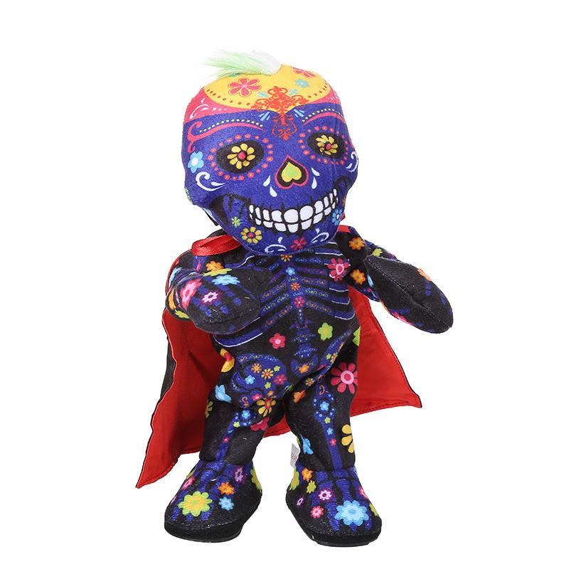 Halloween Dancing Flower Ghost Flower Heart Ghost Funny Ghost Can Dance and Sing Ghost Electric Stuffed Animal
