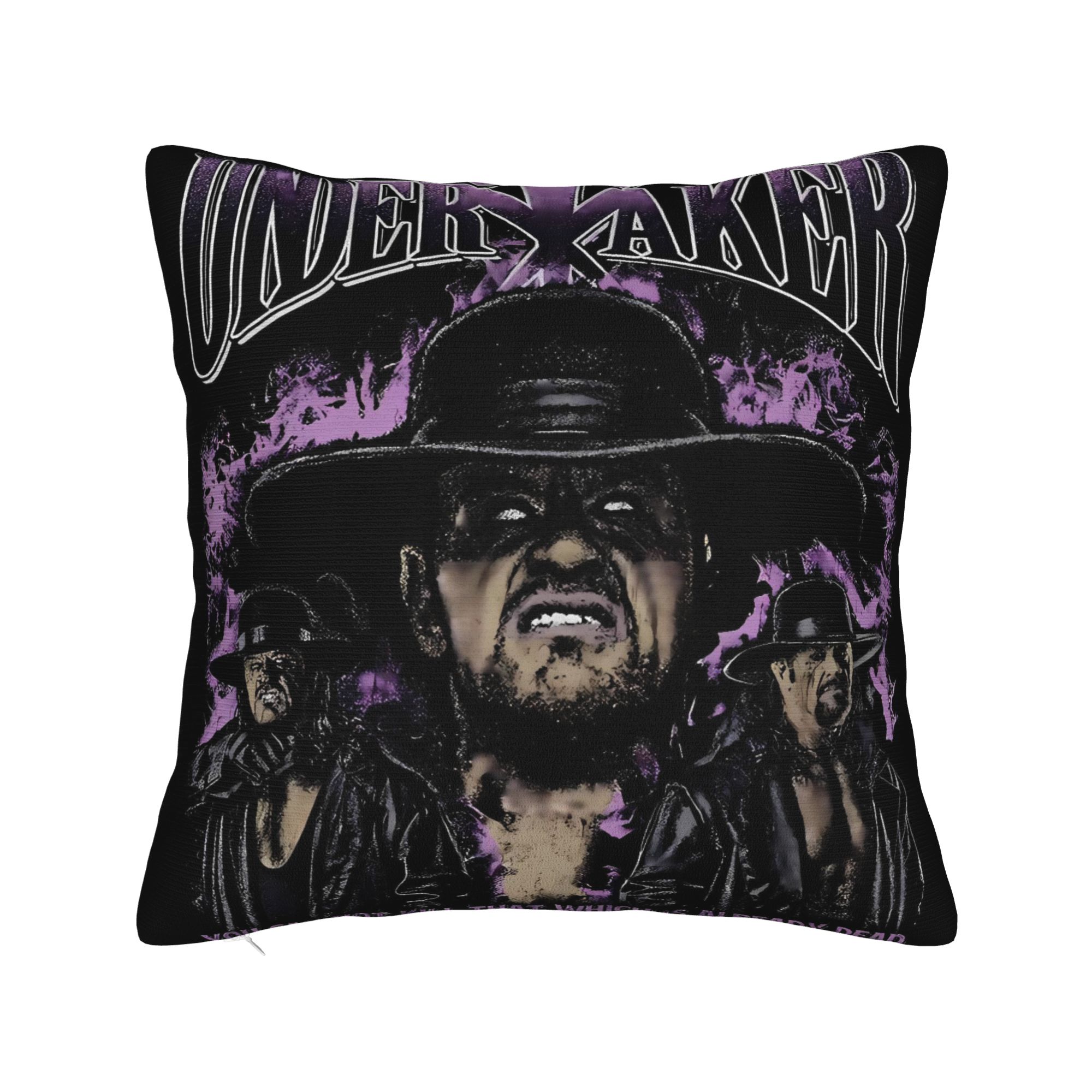 

Pillow Cover The Undertaker Wrestling Cute Funny Pillow Case For Couch Sofa Bedroom Pillowcases 18x18Inch