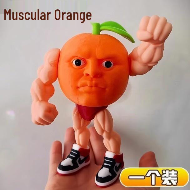 3D Printed Articulated Deep Sea Monster Toy – Creative Novelty