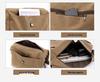 Men's Large Capacity Lightweight Canvas Crossbody Bag