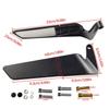 Aluminum Rearview Mirrors Wide View Motorcycle Mirror Adjustable Motorcycle Mirror Modification Part for Motorcycles