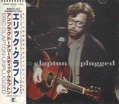 CD ERIC CLAPTON - Unplugged WPCP4950 REPRISE 1992 Japan Rock Used