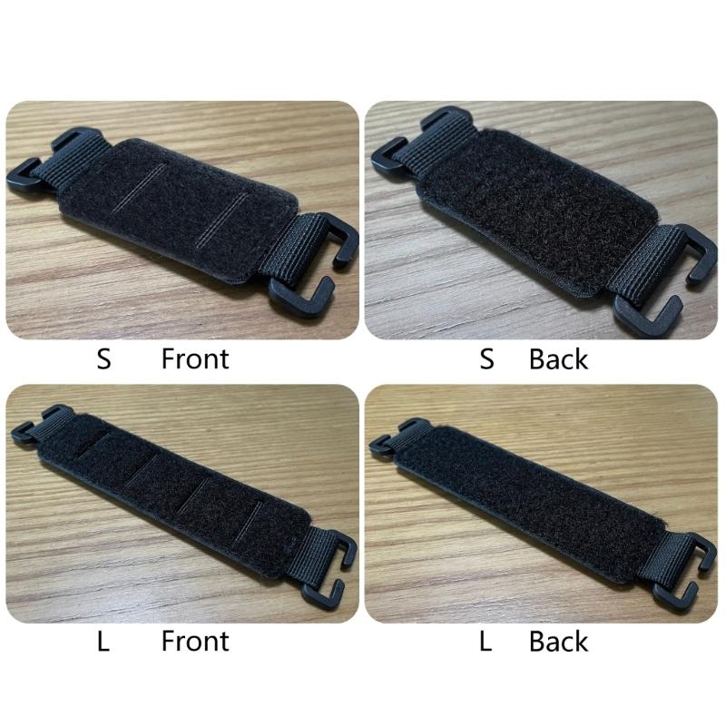 4Pcs Tactically Patches Panel Patches Display Board Identity Patches Badge Pad Adapter for Hunting Vest Backpacks
