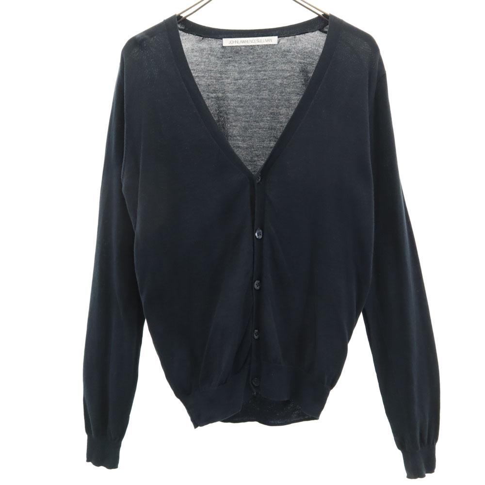 JOHN LAWRENCE SULLIVAN Long sleeve knit cardigan M dark blue Women Used