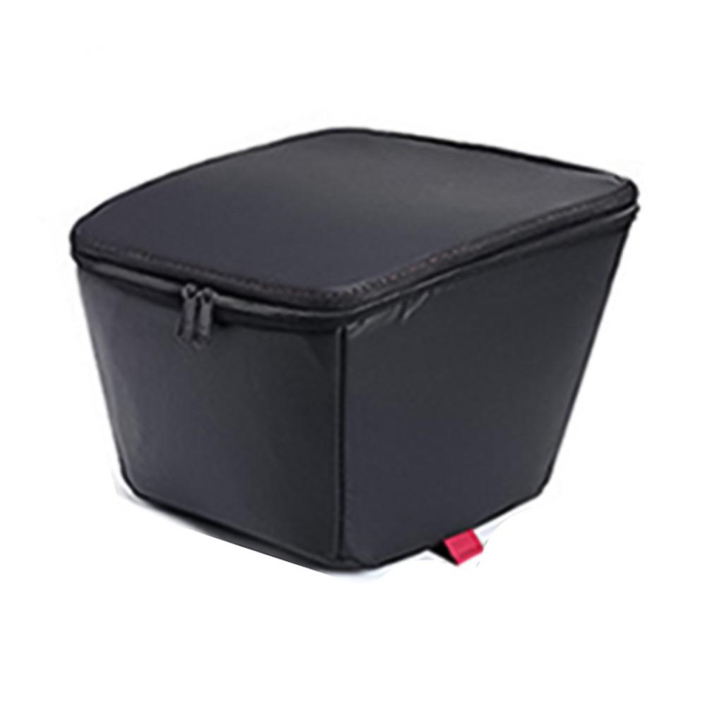 

1 Pcs Scooter Basket Liner Black Microfiber Leather
